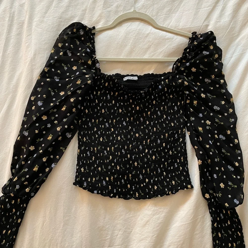 Reformation Pinto Posie floral top - Size XS - Picture 2 of 4